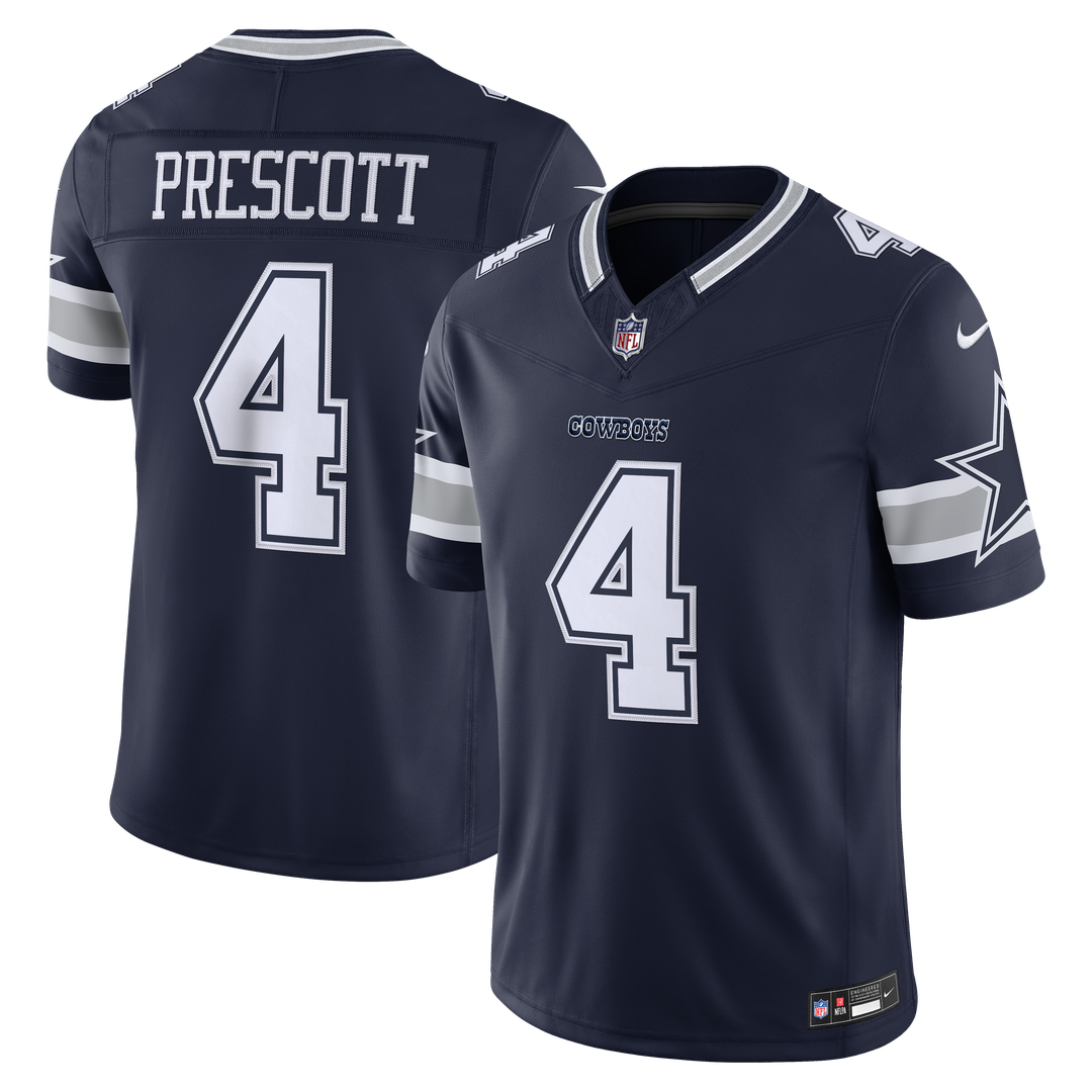 Dallas Cowboys Dak Prescott Nike Navy Team Vapor FUSE product image 4