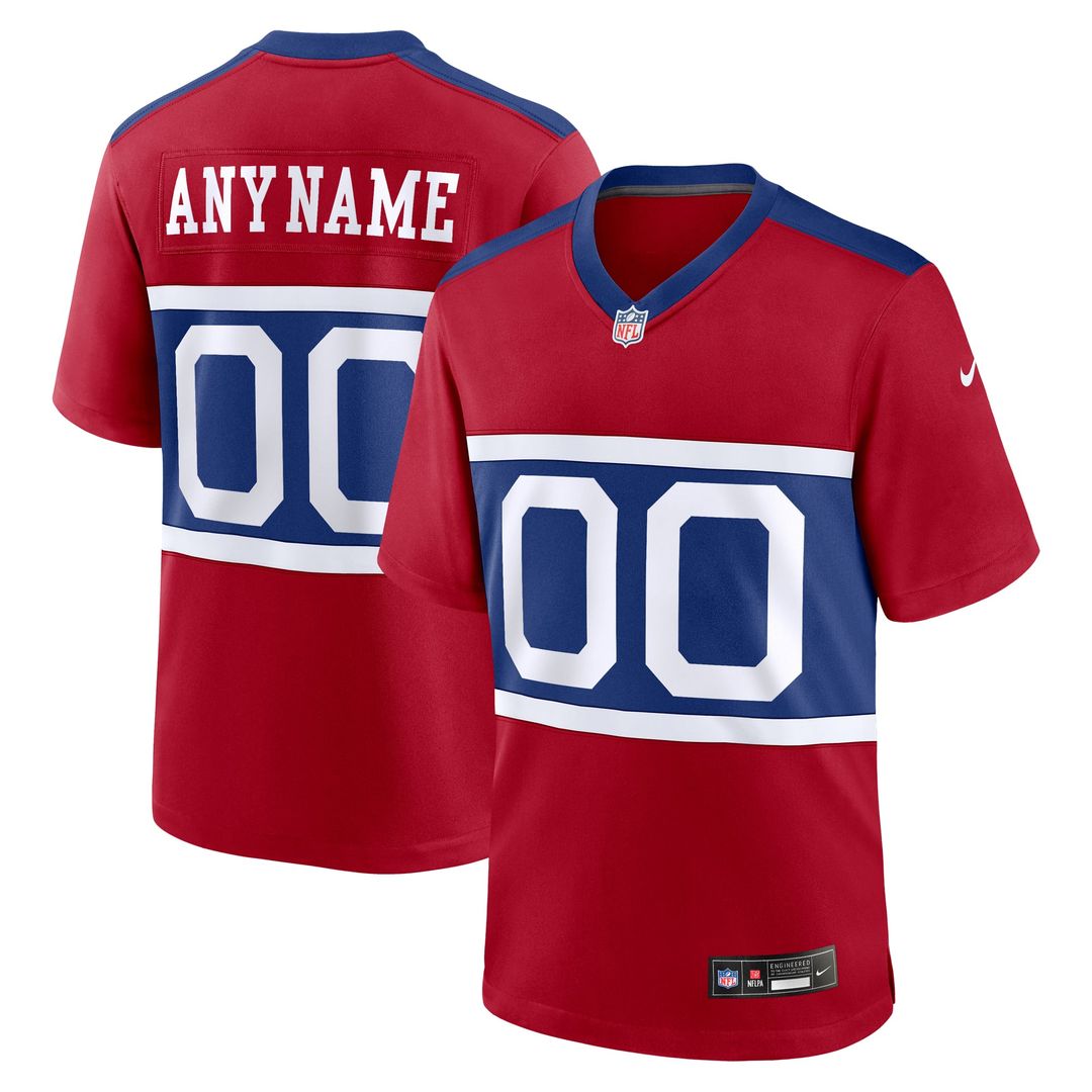 New York Giants Nike Royal Custom Jersey product image 13
