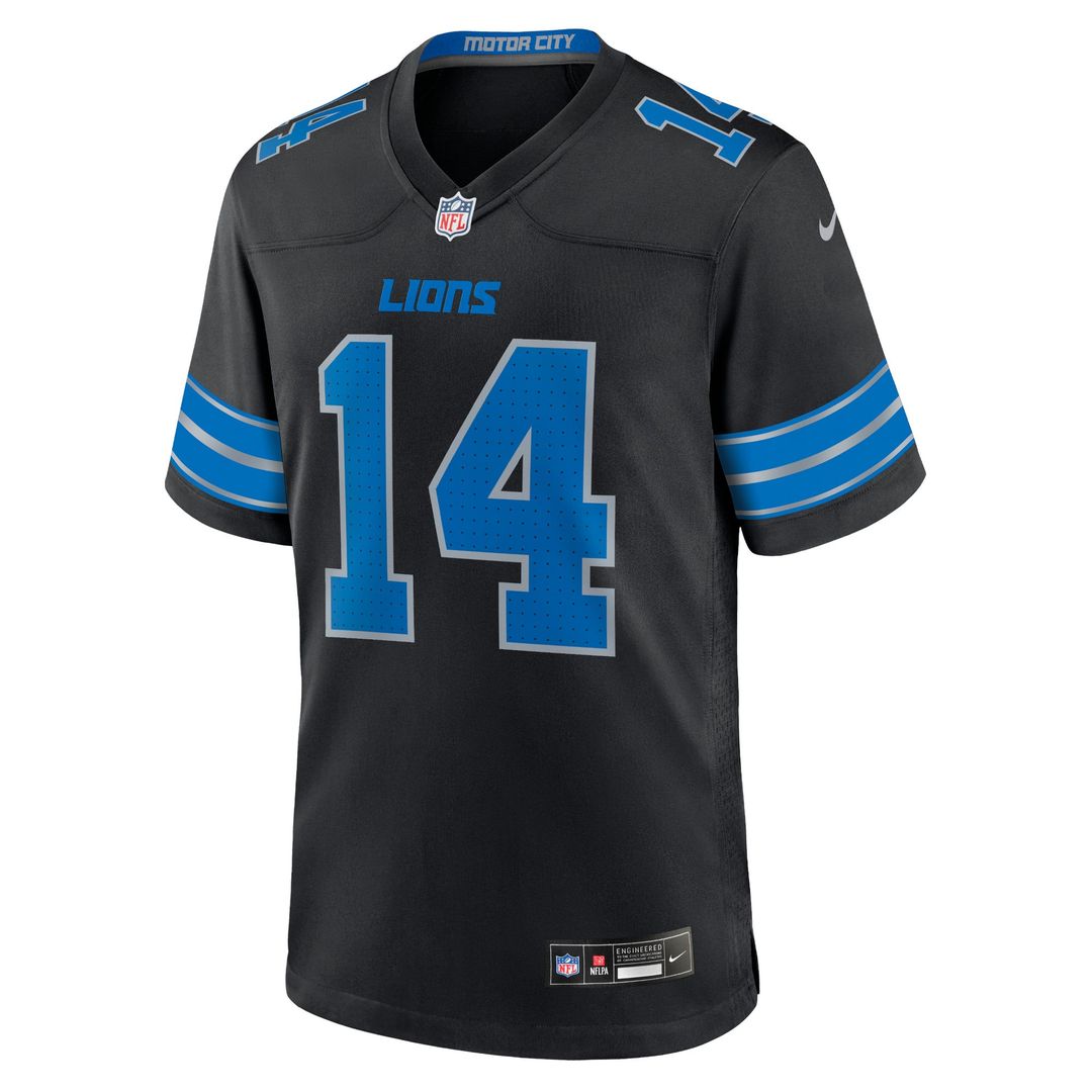 Men's Detroit Lions Amon-Ra St. Brown Nike Black 2nd product image 8