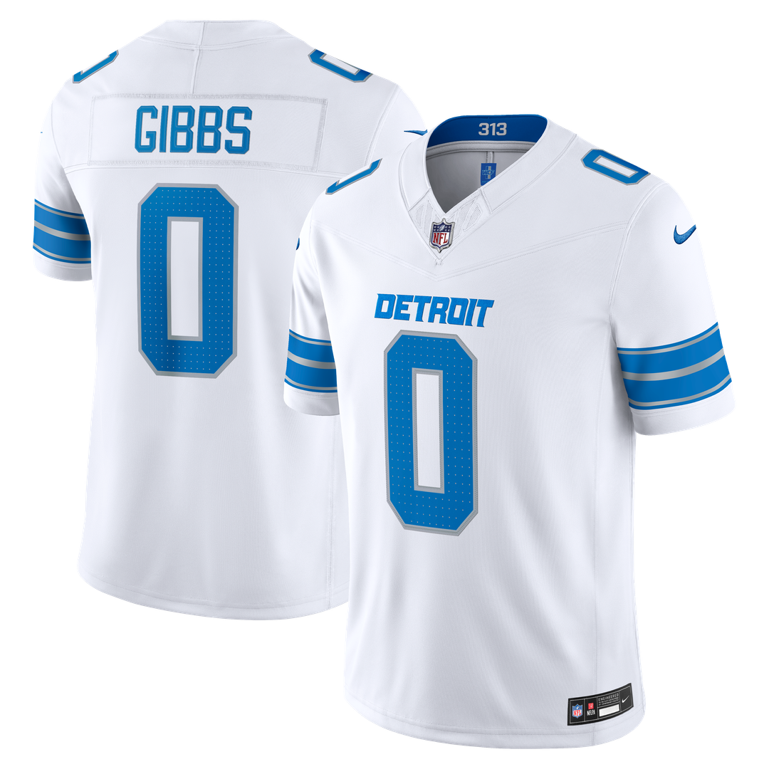 Men's Detroit Lions Jahmyr Gibbs Nike Black Alternate Vapor product image 7