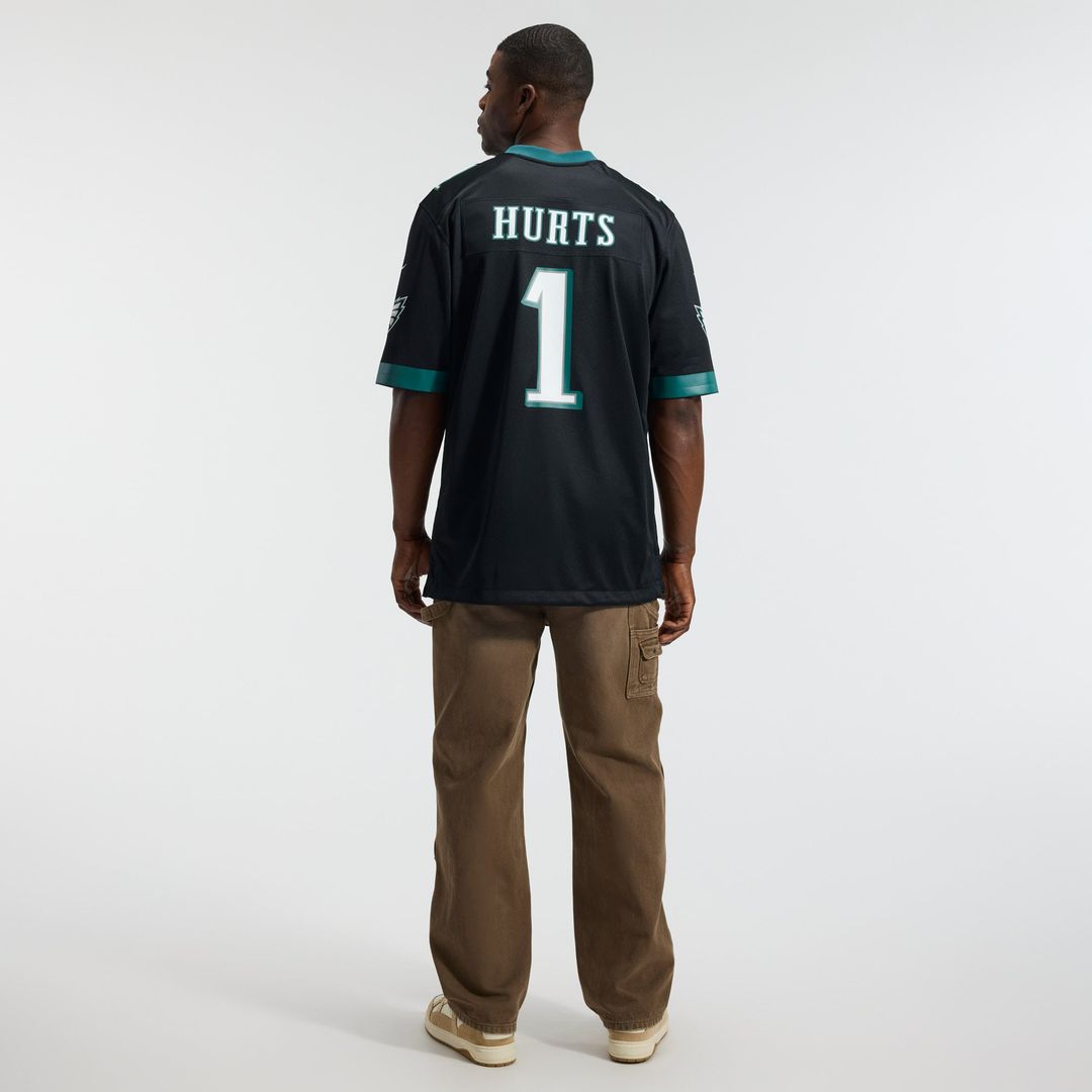 Philadelphia Eagles Jalen Hurts Nike Black Alternate Game product image 5