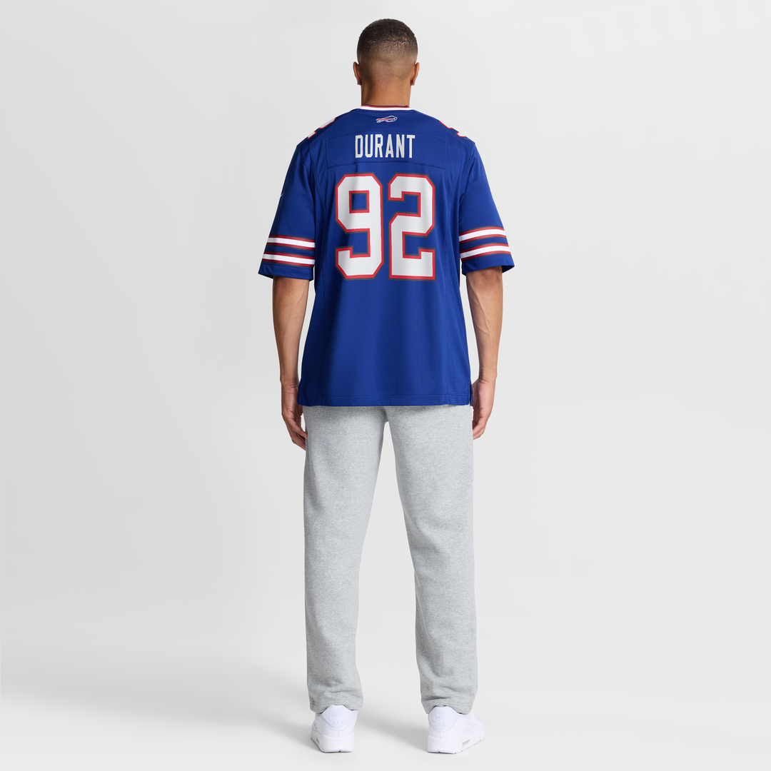Buffalo Bills Zane Durant Nike Royal Game Jersey product image 3