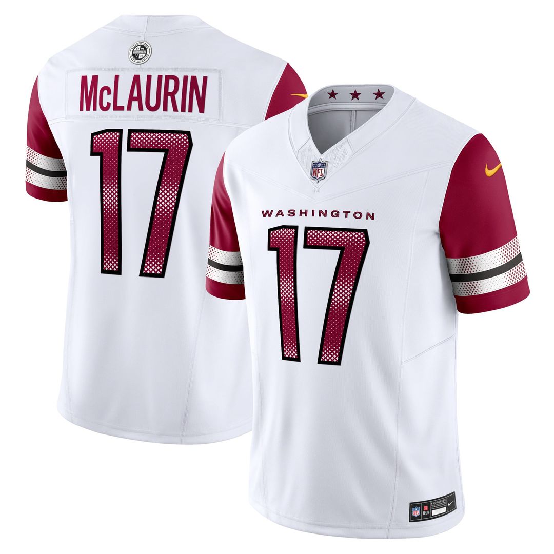 Men's Washington Commanders Terry McLaurin Nike White Vapor product image 1