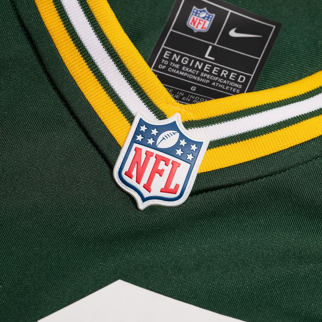 Men's Green Bay Packers Sean Rhyan Nike Game Player Jersey product image 4