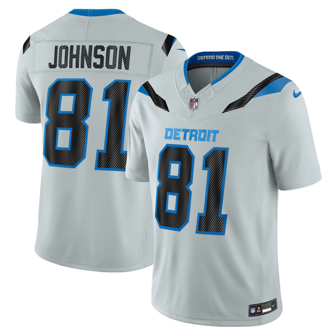Men's Detroit Lions Calvin Johnson Nike Silver 2026 product image 1