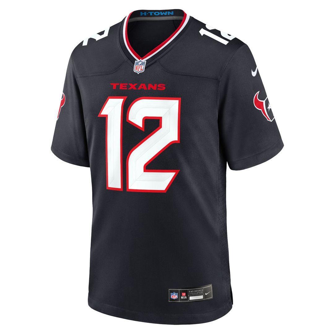 Houston Texans Nico Collins Nike White Game Jersey product image 8