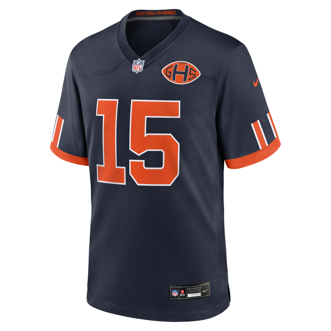Men's Chicago Bears Rome Odunze Nike Navy 2026 Rivalries product image 6