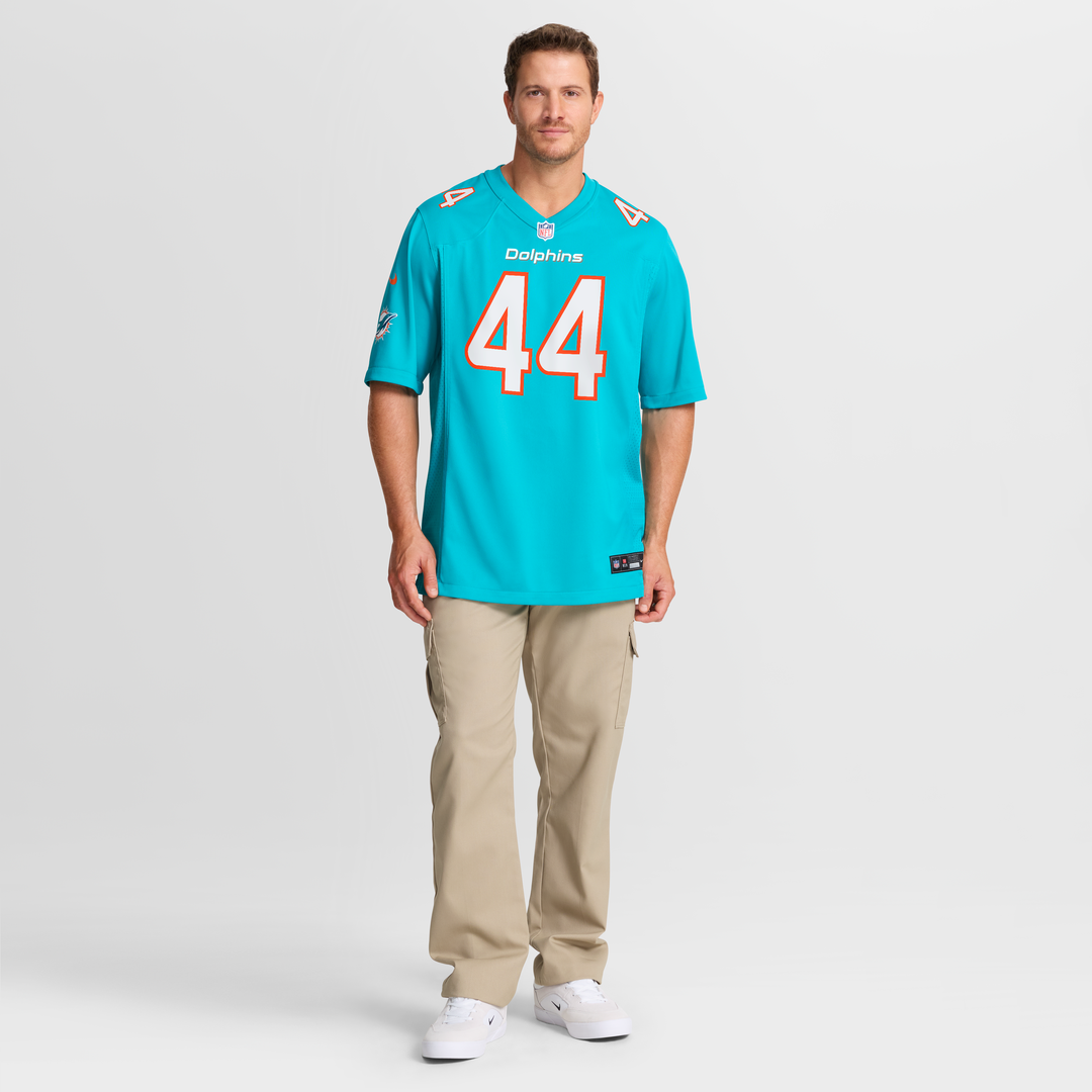 Men's Miami Dolphins Chop Robinson Nike Aqua Game Jersey product image 7