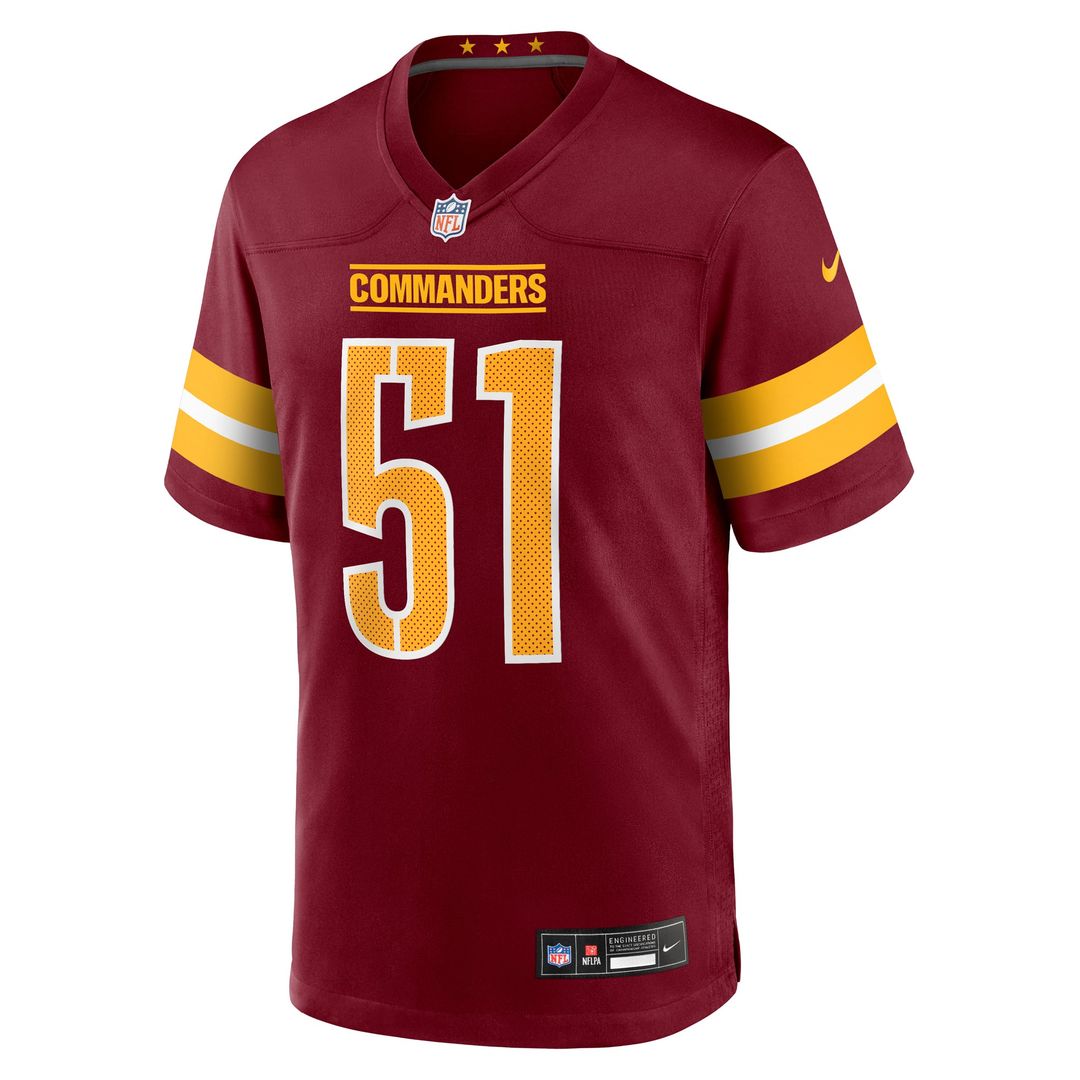 Men's Washington Commanders Ale Kaho Nike Burgundy Team product image 2