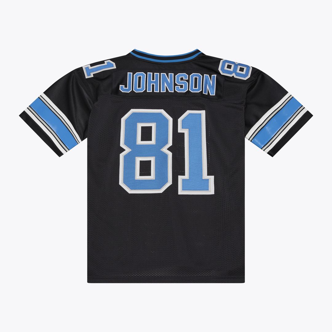 Men's Detroit Lions Calvin Johnson Mitchell & Ness Black product image 2