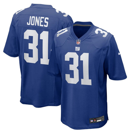Men's New York Giants Nic Jones Nike Royal Team Game Jersey product image 1
