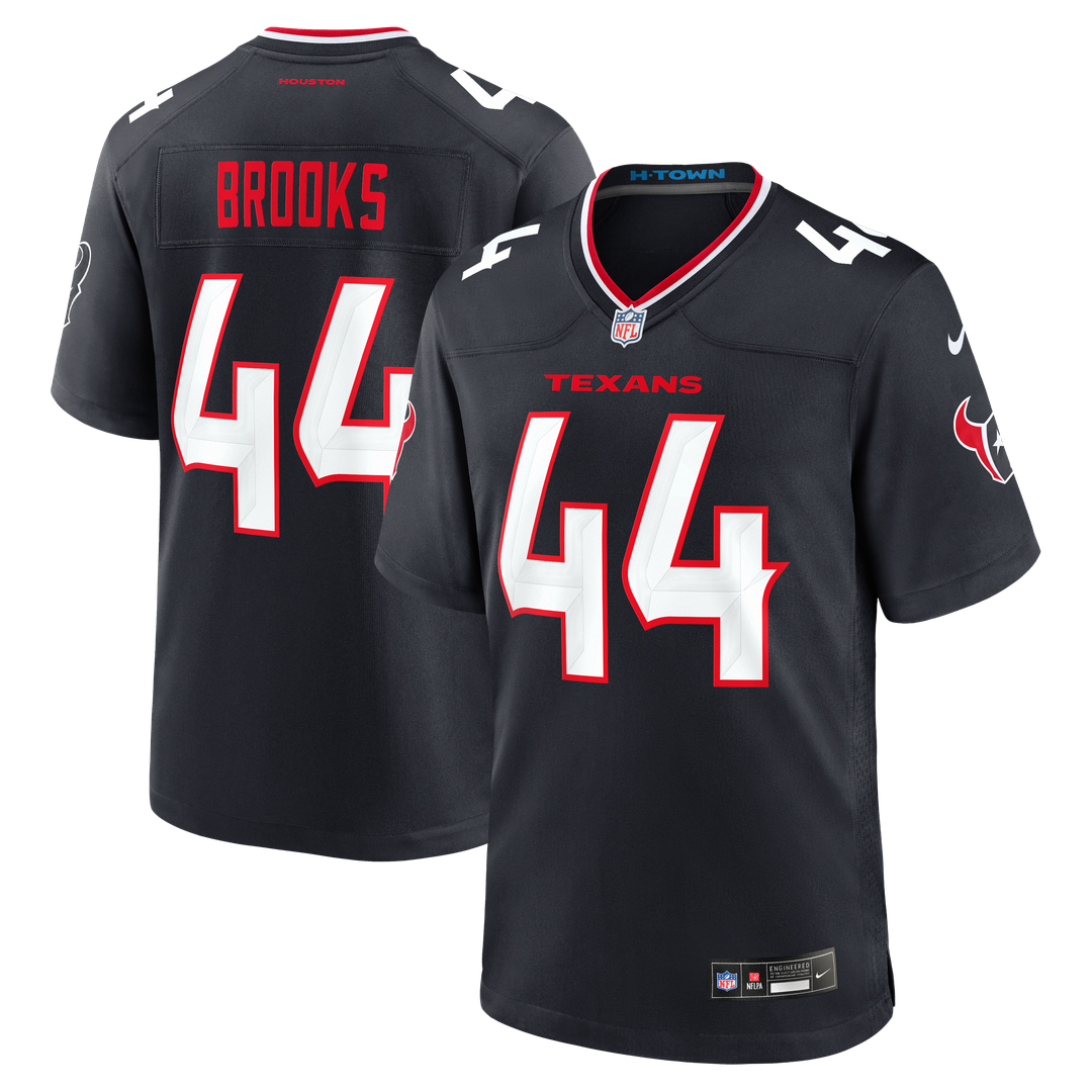 Men's Houston Texans British Brooks Nike Navy Team Game product image 1