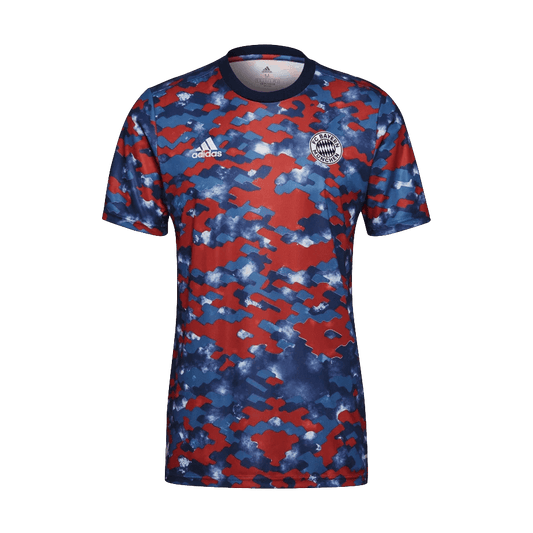 Adidas Bayern Munich Pre Match Jersey product image 1, provided for visual reference and product detail review