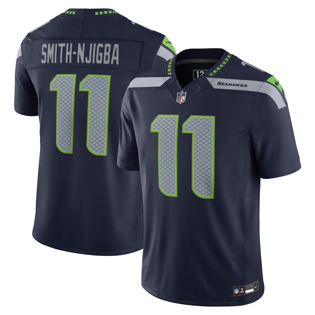 Men's Seattle Seahawks Jaxon Smith-Njigba Nike White Vapor product image 7