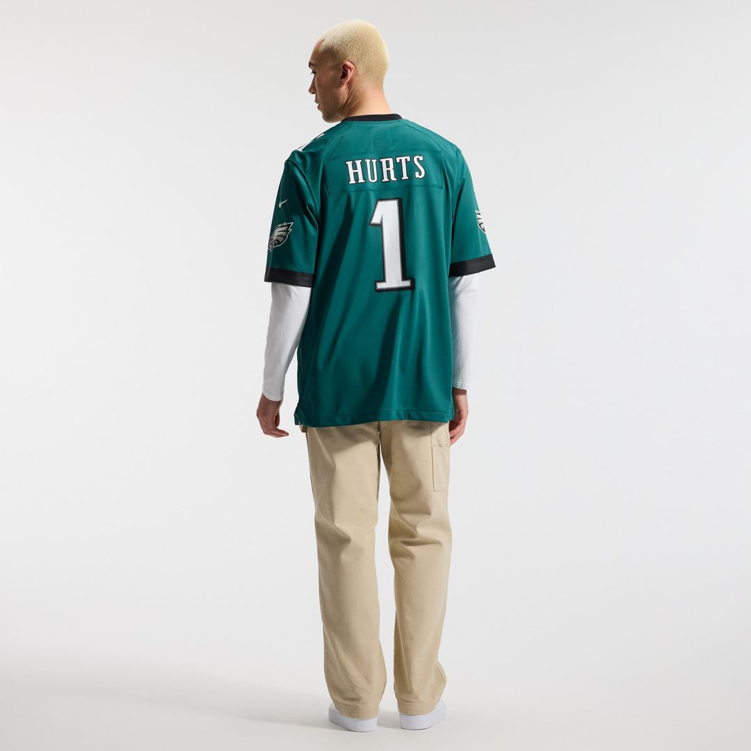 Philadelphia Eagles Jalen Hurts Nike Black Alternate Game product image 34