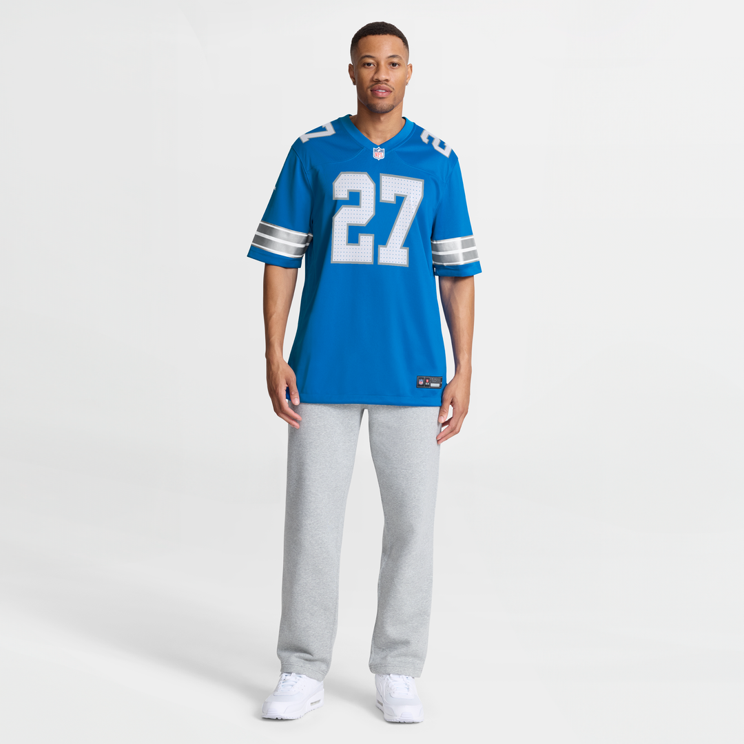 Men's Detroit Lions Arthur Maulet Nike Blue Team Game Jersey product image 7