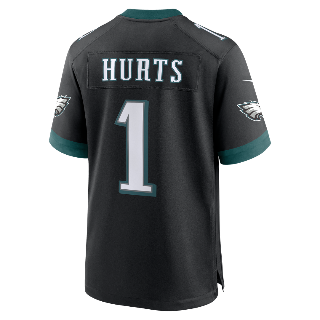 Philadelphia Eagles Jalen Hurts Nike Black Alternate Game product image 7