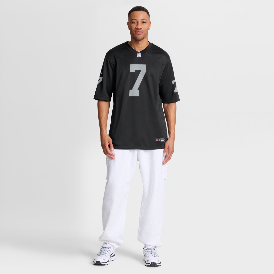 Men's Las Vegas Raiders Quay Walker Nike Black Team Game product image 4