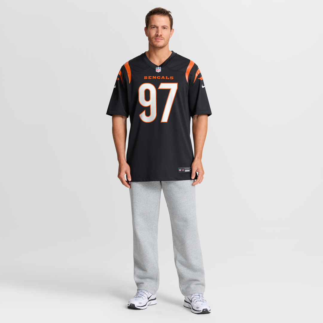 Cincinnati Bengals Shemar Stewart Nike Black Game Jersey product image 6