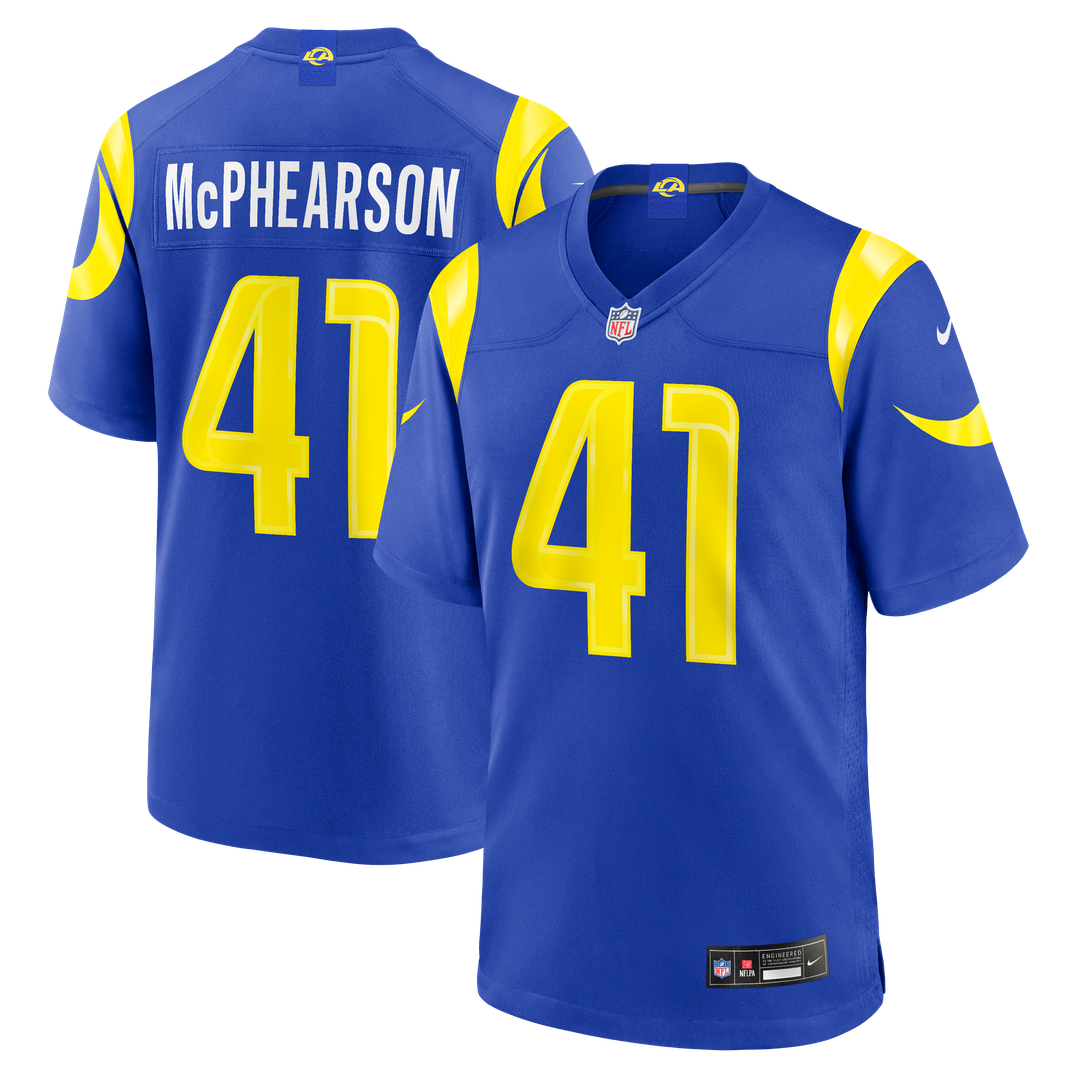 Los Angeles Rams Zech McPhearson Nike Royal Game Jersey product image 1