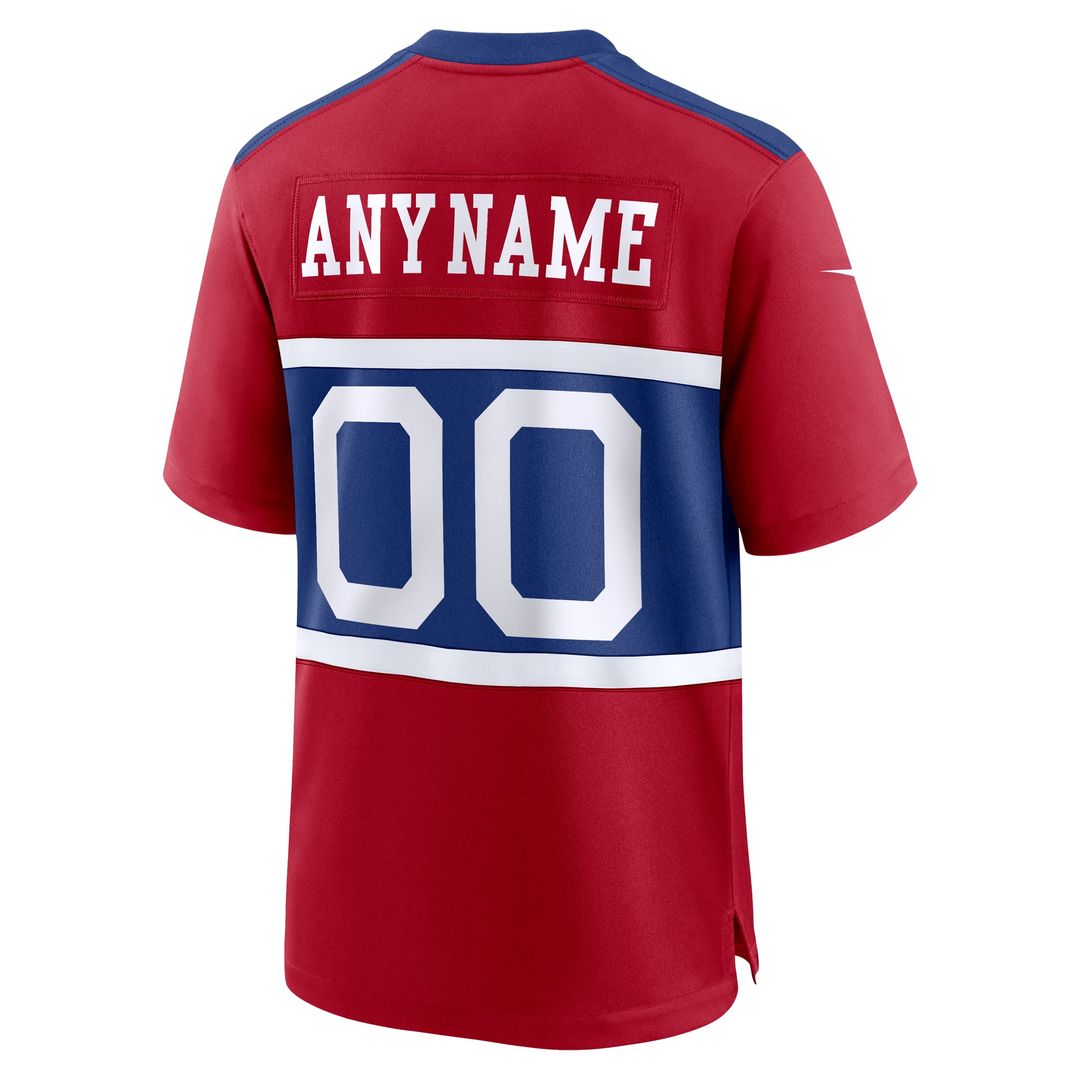 New York Giants Nike Royal Custom Jersey product image 15