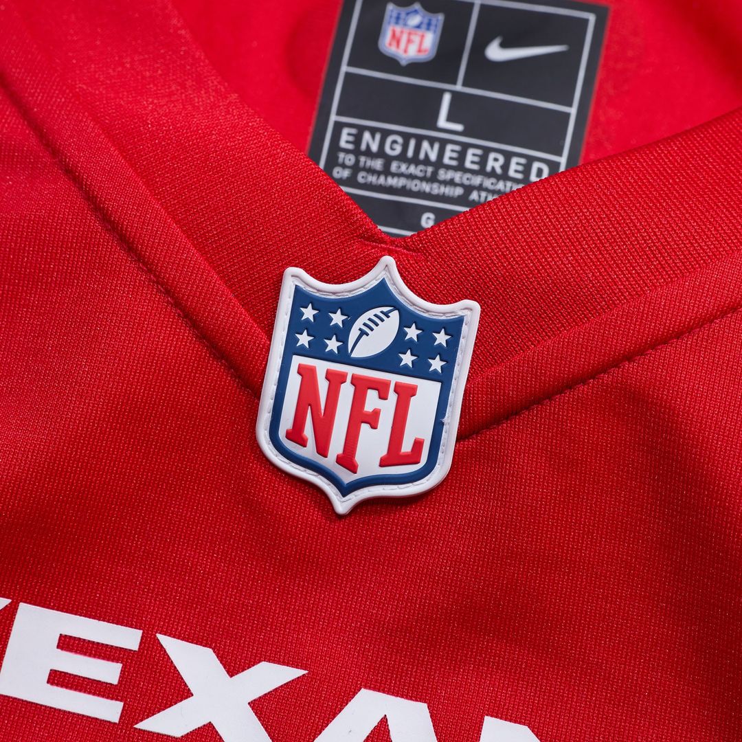 Men's Houston Texans Tank Dell Nike Red Alternate Game product image 10