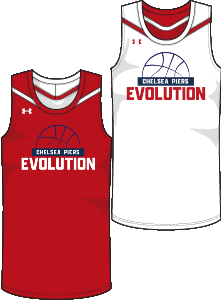 Under Armour Youth Clutch 2 Reversible Jersey - Red product image 1, provided for visual reference and product detail review