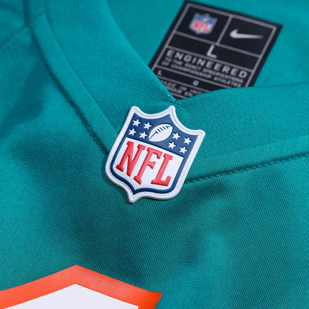Men's Miami Dolphins Jacob Rodriguez Nike Aqua Alternate product image 4
