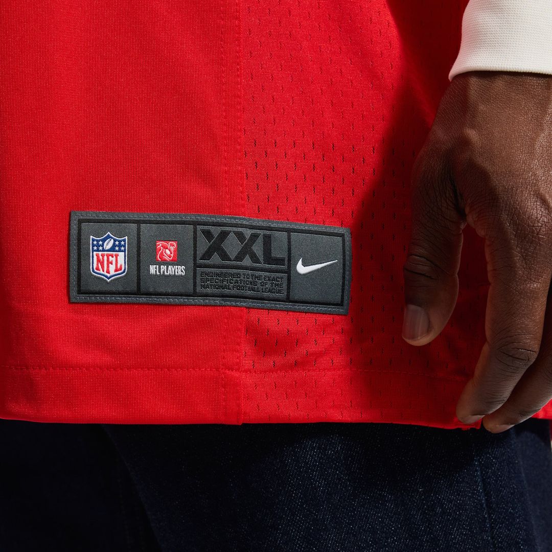 Men's Buffalo Bills Josh Allen Nike Red Alternate Game product image 8