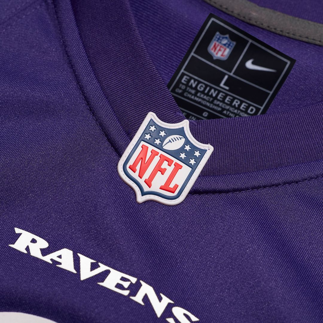 Baltimore Ravens Number 1 Dad Nike Purple Game Jersey product image 4