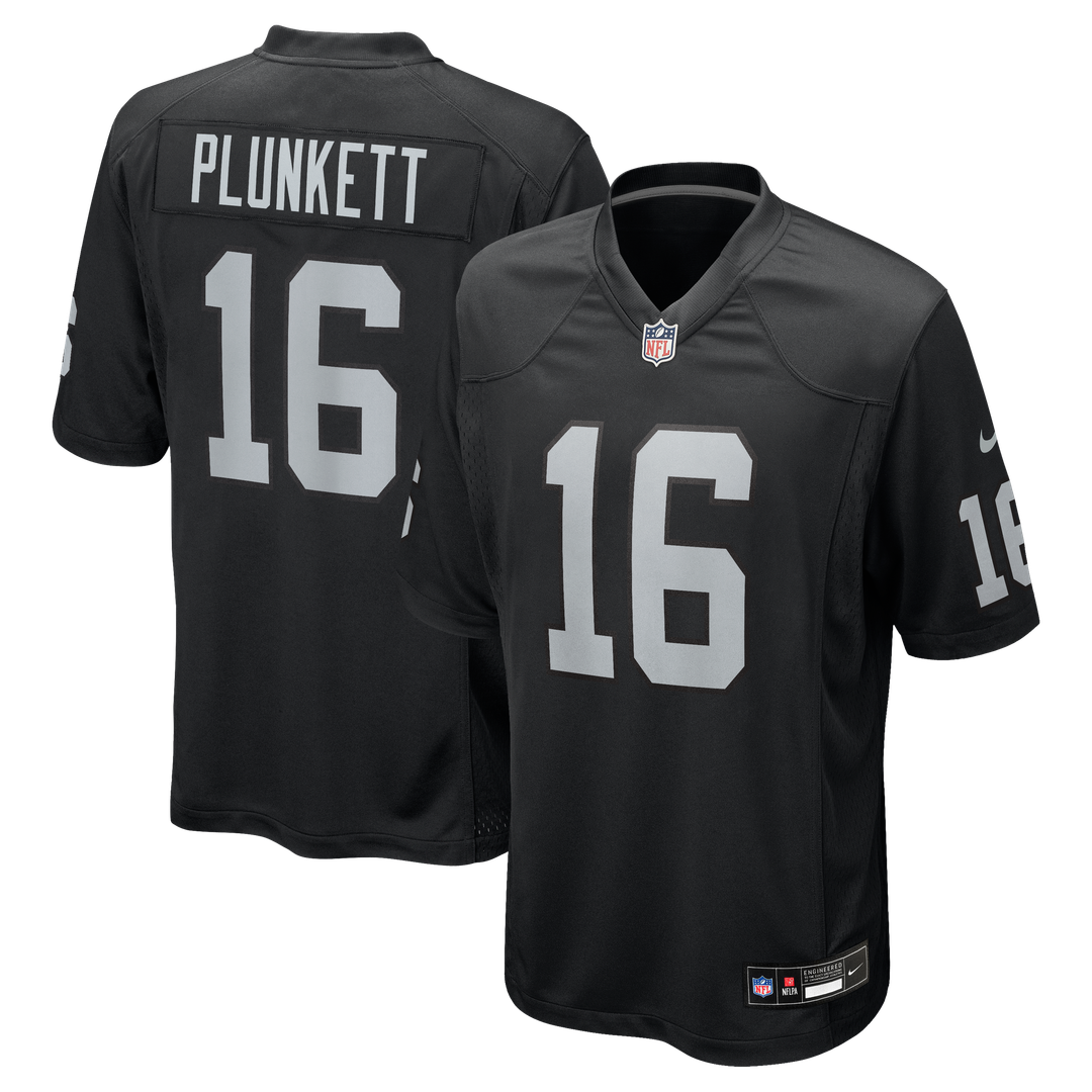 Las Vegas Raiders Jim Plunkett Nike Black Retired Player product image 1