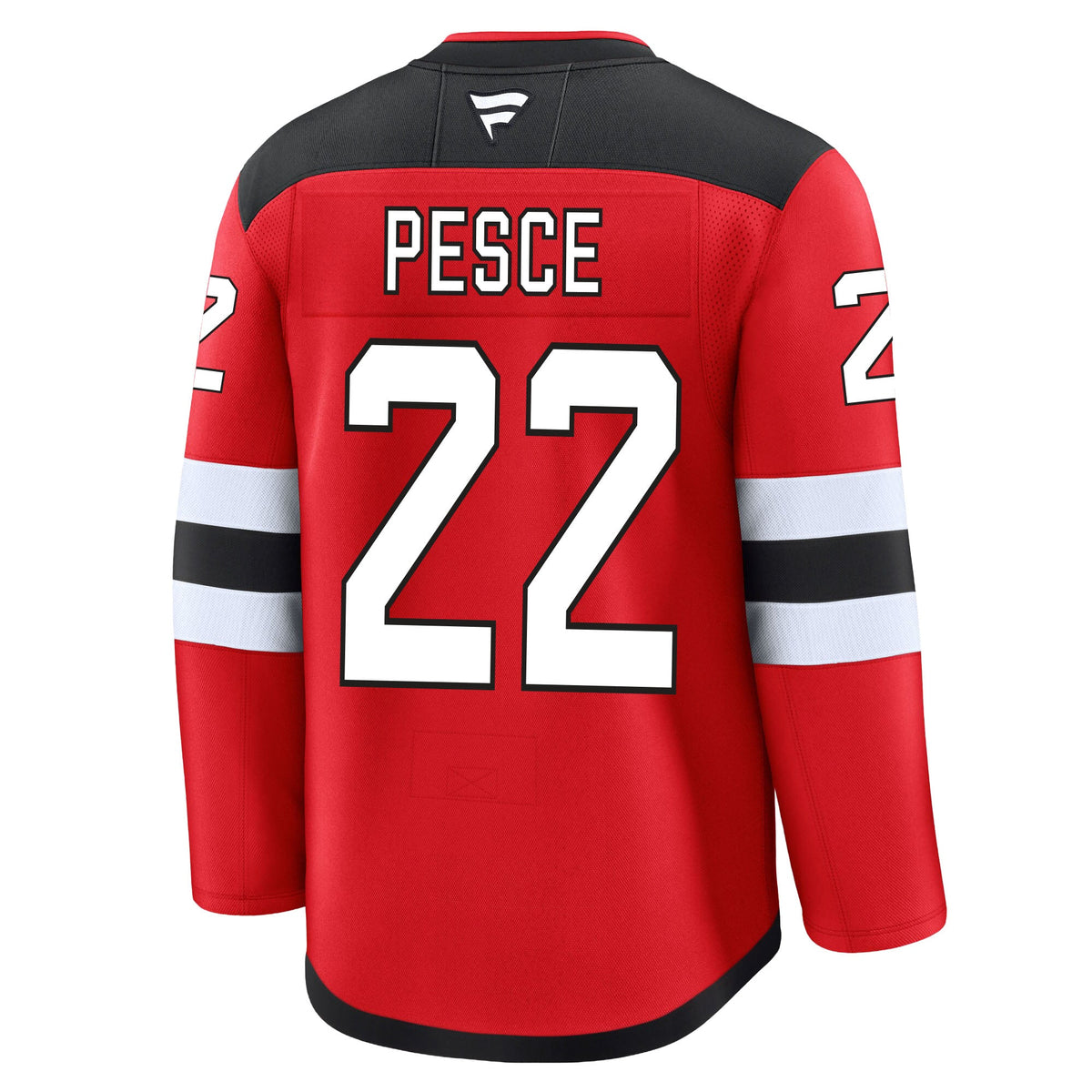 Brett Pesce New Jersey Devils Fanatics Premium Home Jersey product image 1, provided for visual reference and product detail