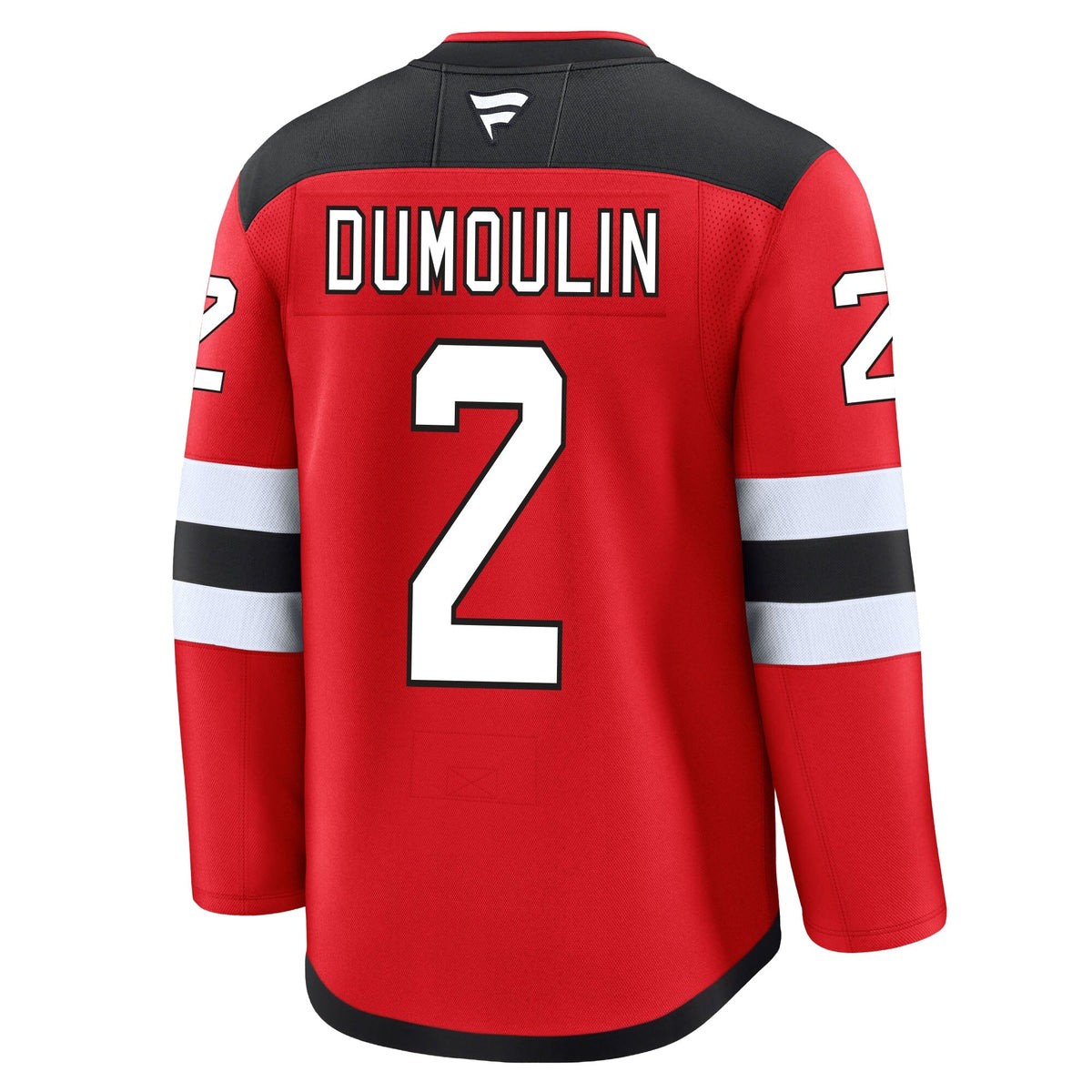 Brian Dumoulin New Jersey Devils Fanatics Premium Home Jersey product image 1, provided for visual reference and product