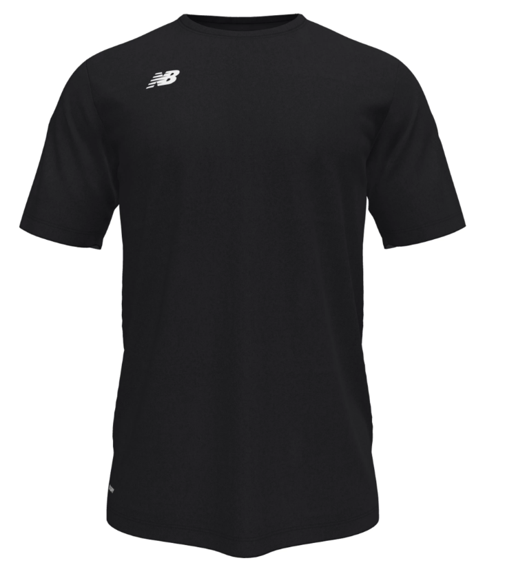 New Balance Youth Brighton Jersey - Black product image 1, provided for visual reference and product detail review