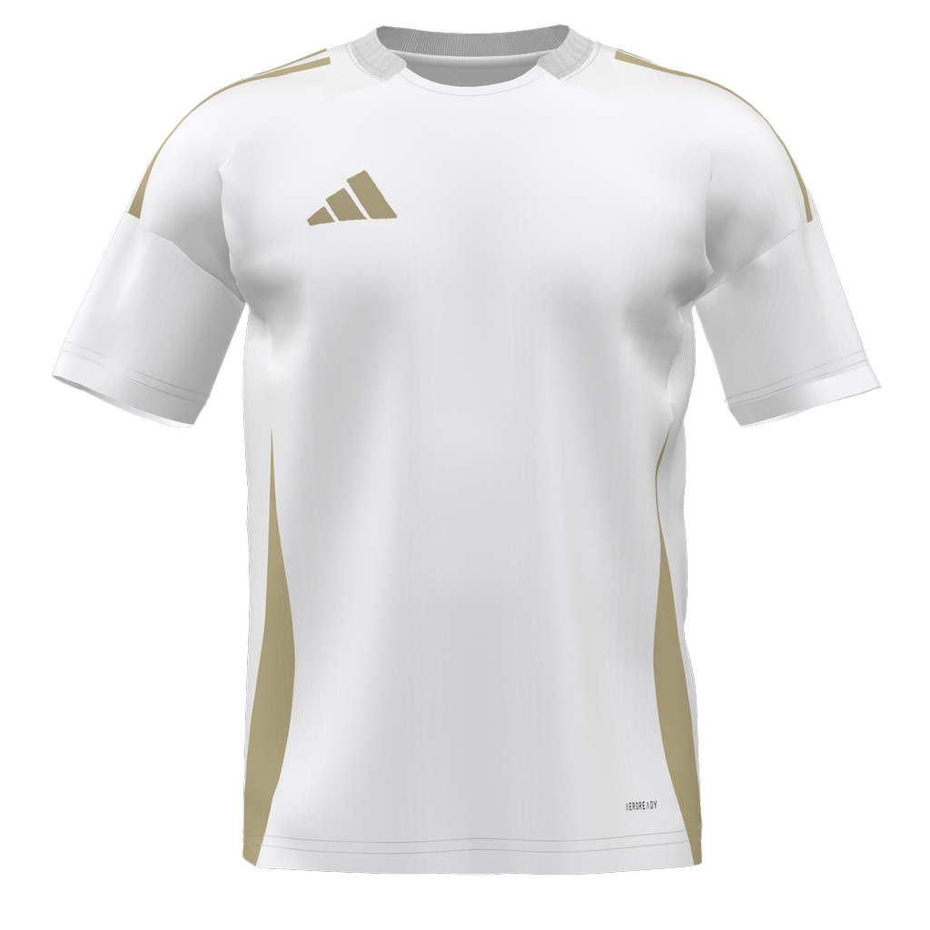 Tiro 24 Competition Jersey Custom Youth (BSC SC) - White product image 1, provided for visual reference and product detail