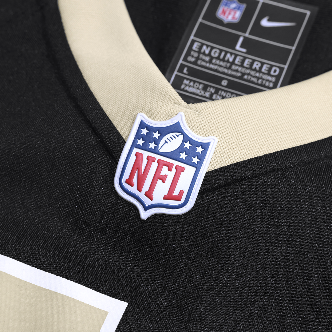 Men's New Orleans Saints Spencer Rattler Nike Black Team product image 4