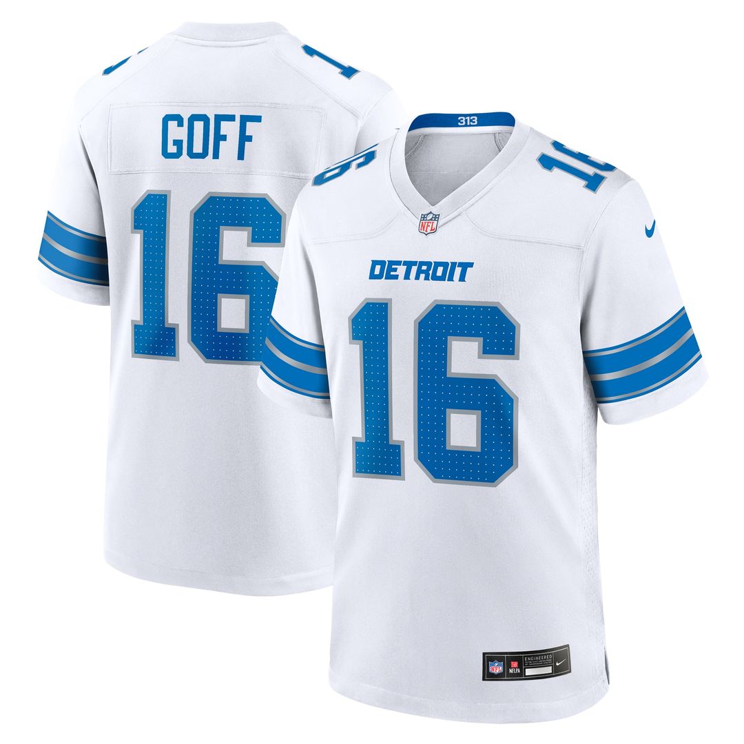 Men's Detroit Lions Jared Goff Nike Black 2nd Alternate product image 26