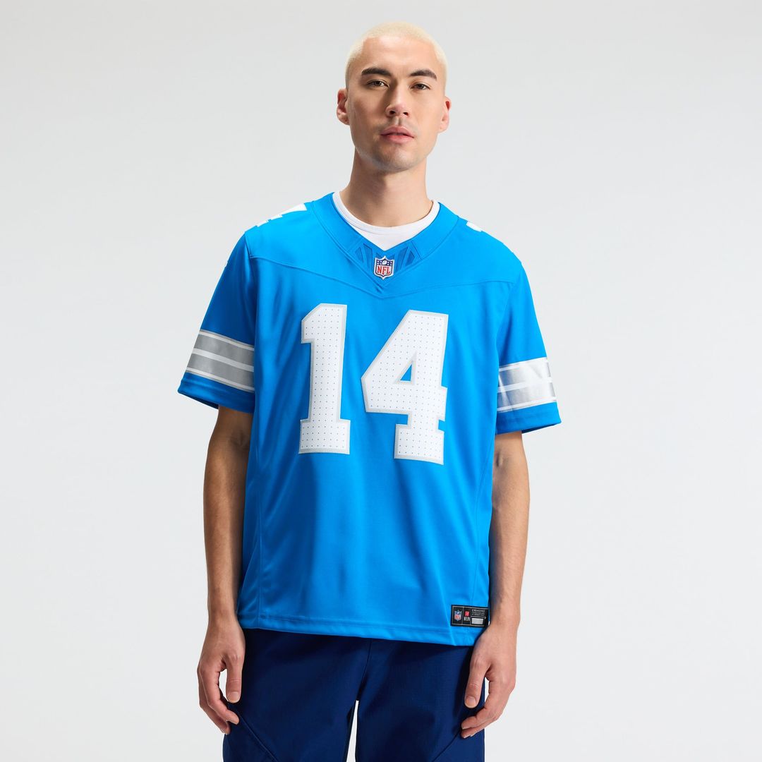 Men's Detroit Lions Amon-Ra St. Brown Nike White Vapor product image 8