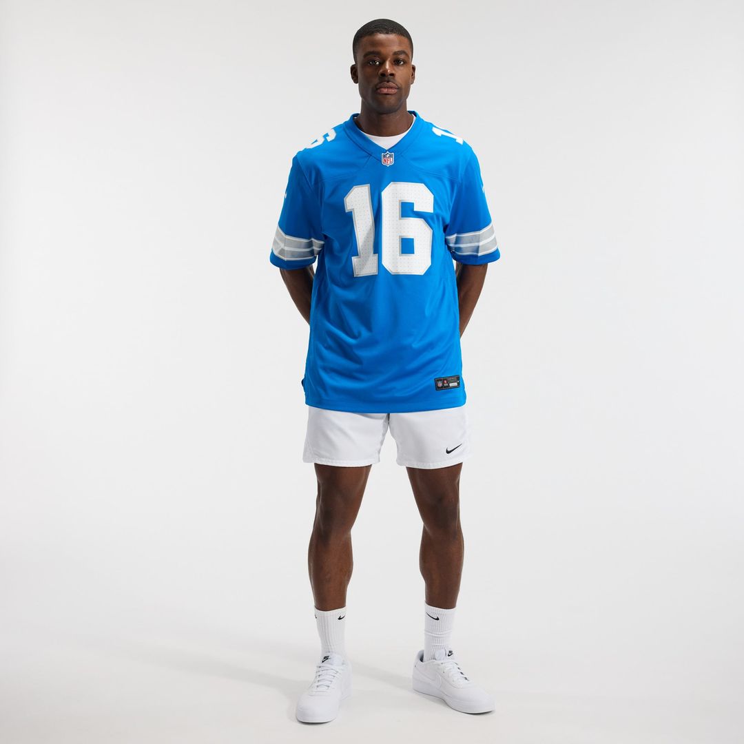 Men's Detroit Lions Jared Goff Nike Black 2nd Alternate product image 16