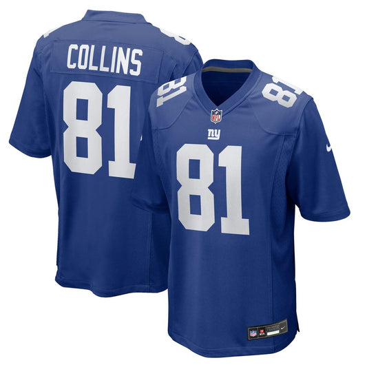 New York Giants Beaux Collins Nike Royal Game Jersey product image 1