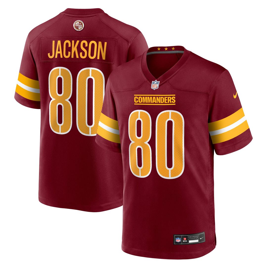 Men's Washington Commanders Tyree Jackson Nike Burgundy product image 1