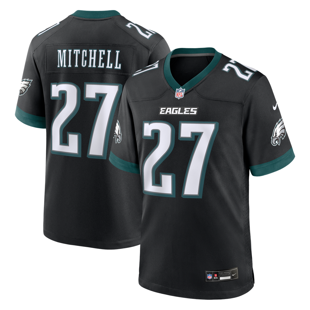 Men's Philadelphia Eagles Quinyon Mitchell Nike White Game product image 10
