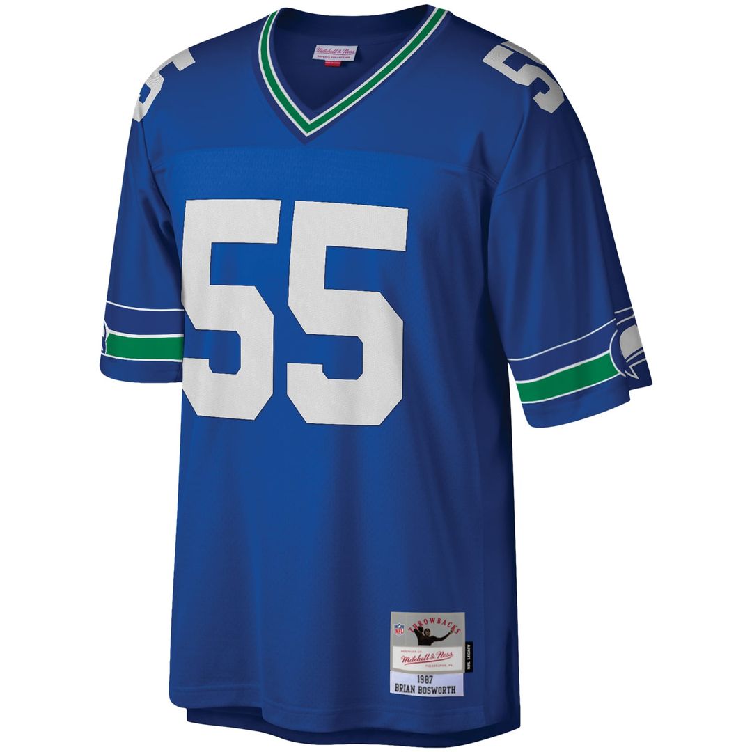 Seattle Seahawks Brian Bosworth Mitchell & Ness Royal product image 2