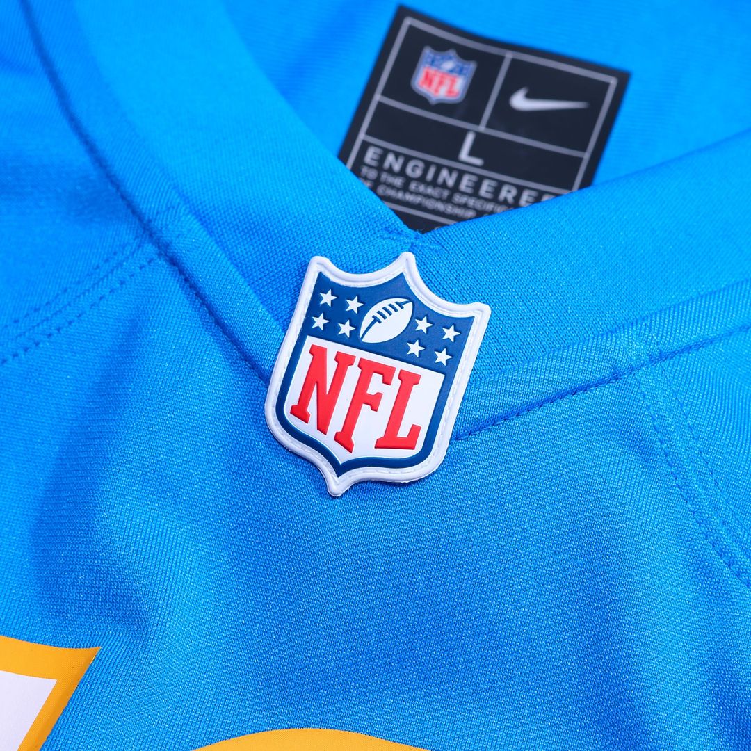 Los Angeles Chargers Number 1 Dad Nike Powder Blue Game product image 4