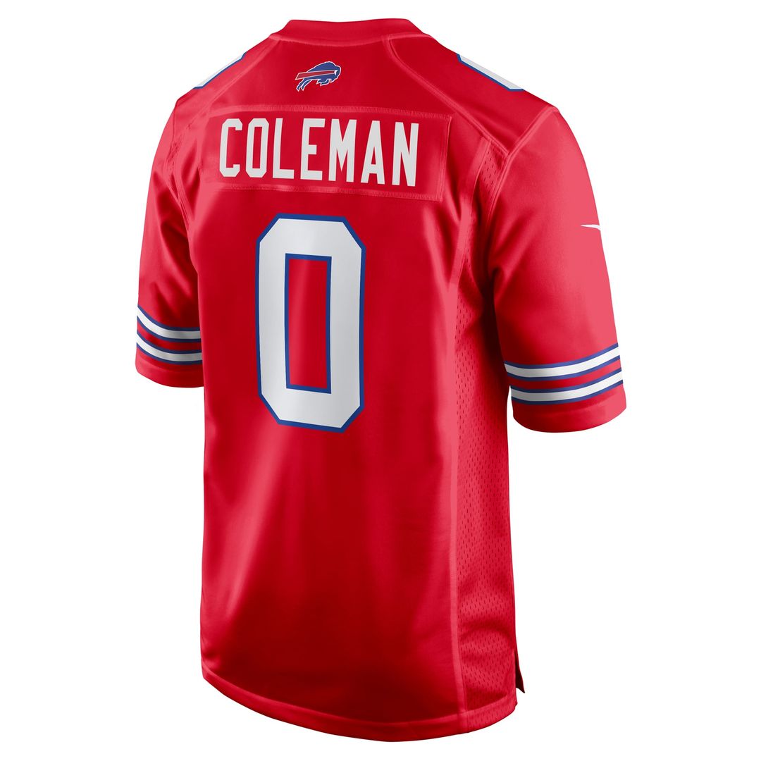 Men's Buffalo Bills Keon Coleman Nike Red Alternate Game product image 9