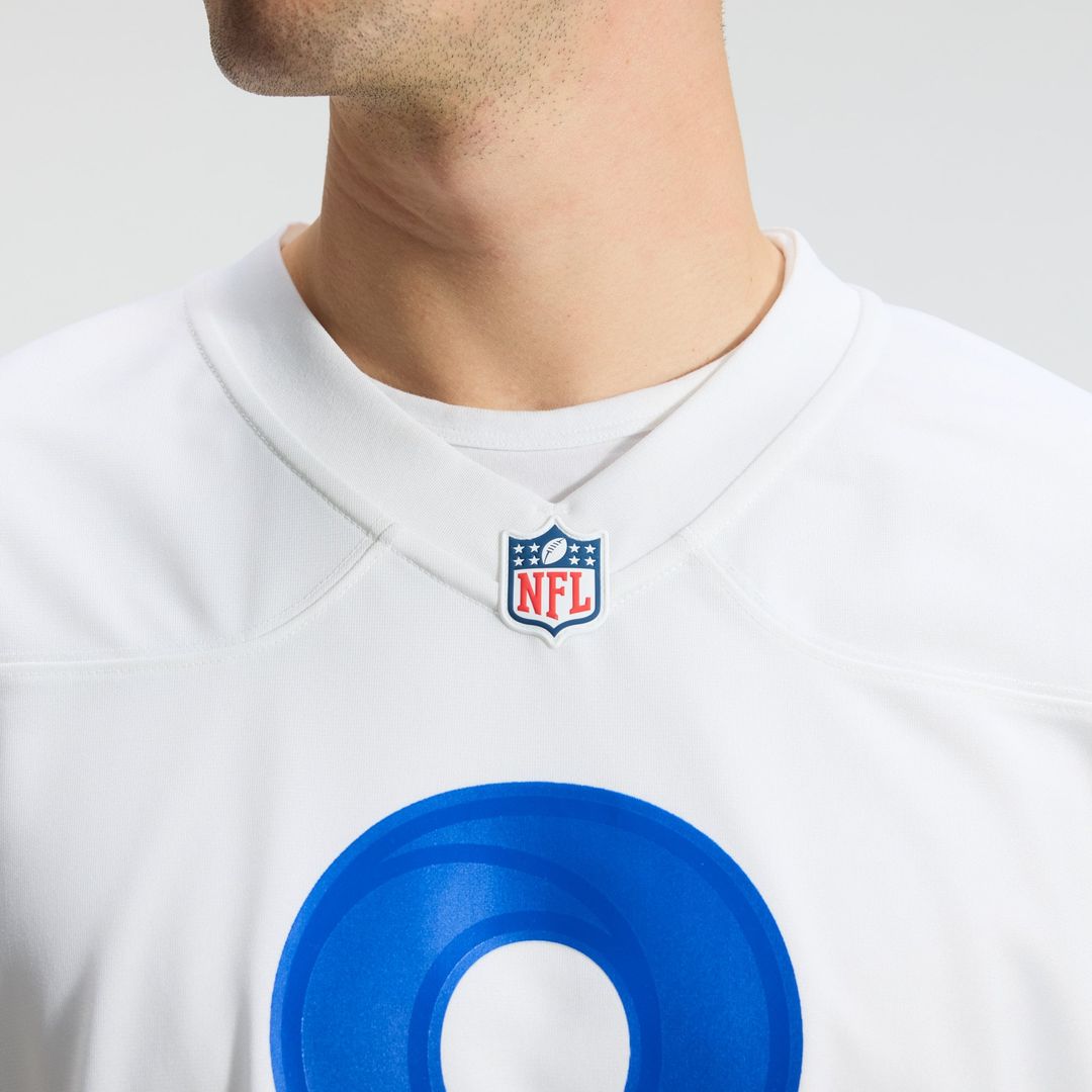 Men's Los Angeles Rams Jared Verse Nike Royal Player Game product image 29