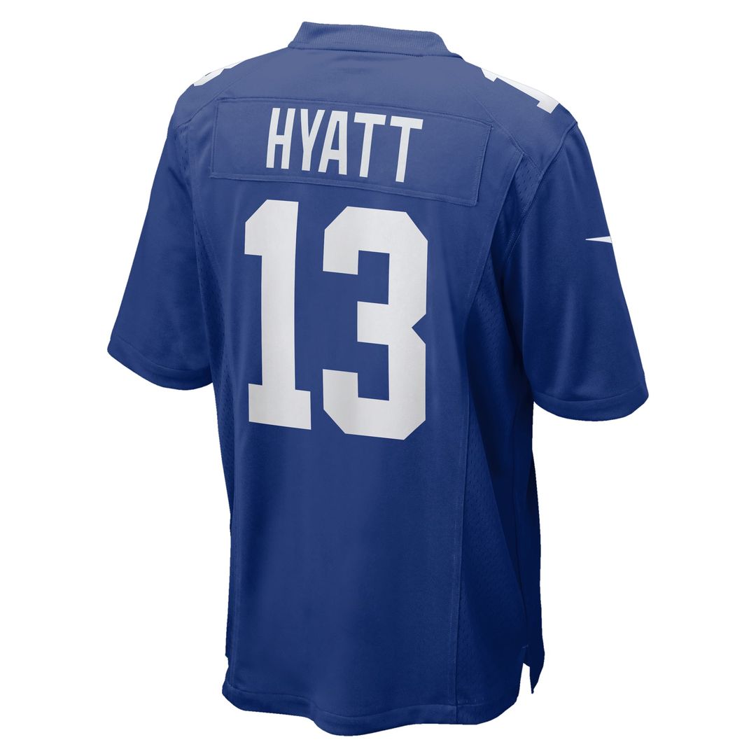 Men's New York Giants Jalin Hyatt Nike Royal Team Game product image 5