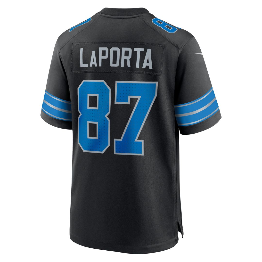 Detroit Lions Sam LaPorta Nike Blue Game Jersey product image 19