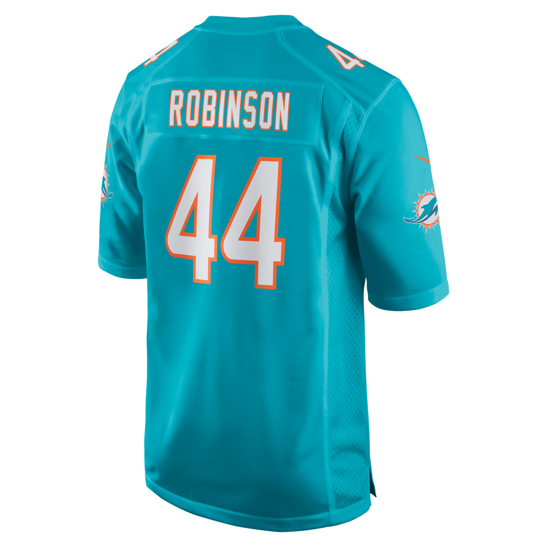 Men's Miami Dolphins Chop Robinson Nike Aqua Game Jersey product image 3