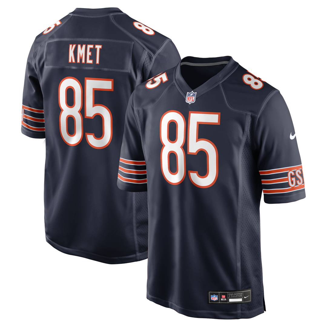 Men's Chicago Bears Cole Kmet Nike Navy Player Game Jersey product image 1